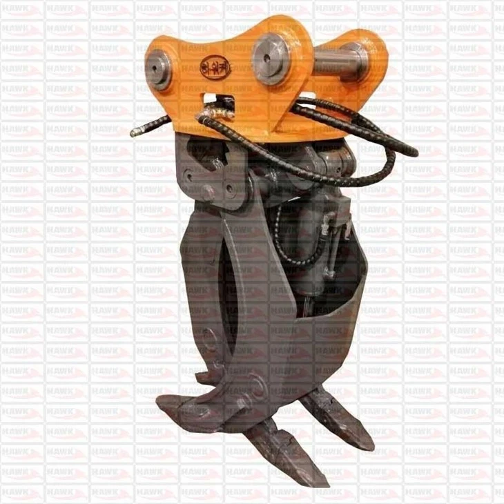 Cylinder Excavator Attachment Hydraulic Grapple