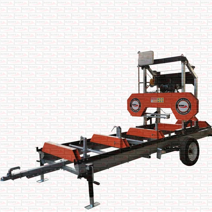 HS26G 6 Metre Saw Trailer Version Portable Wood Sawmill