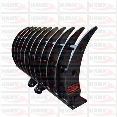 Hawk02 Grävmaskin Landskap Rake
